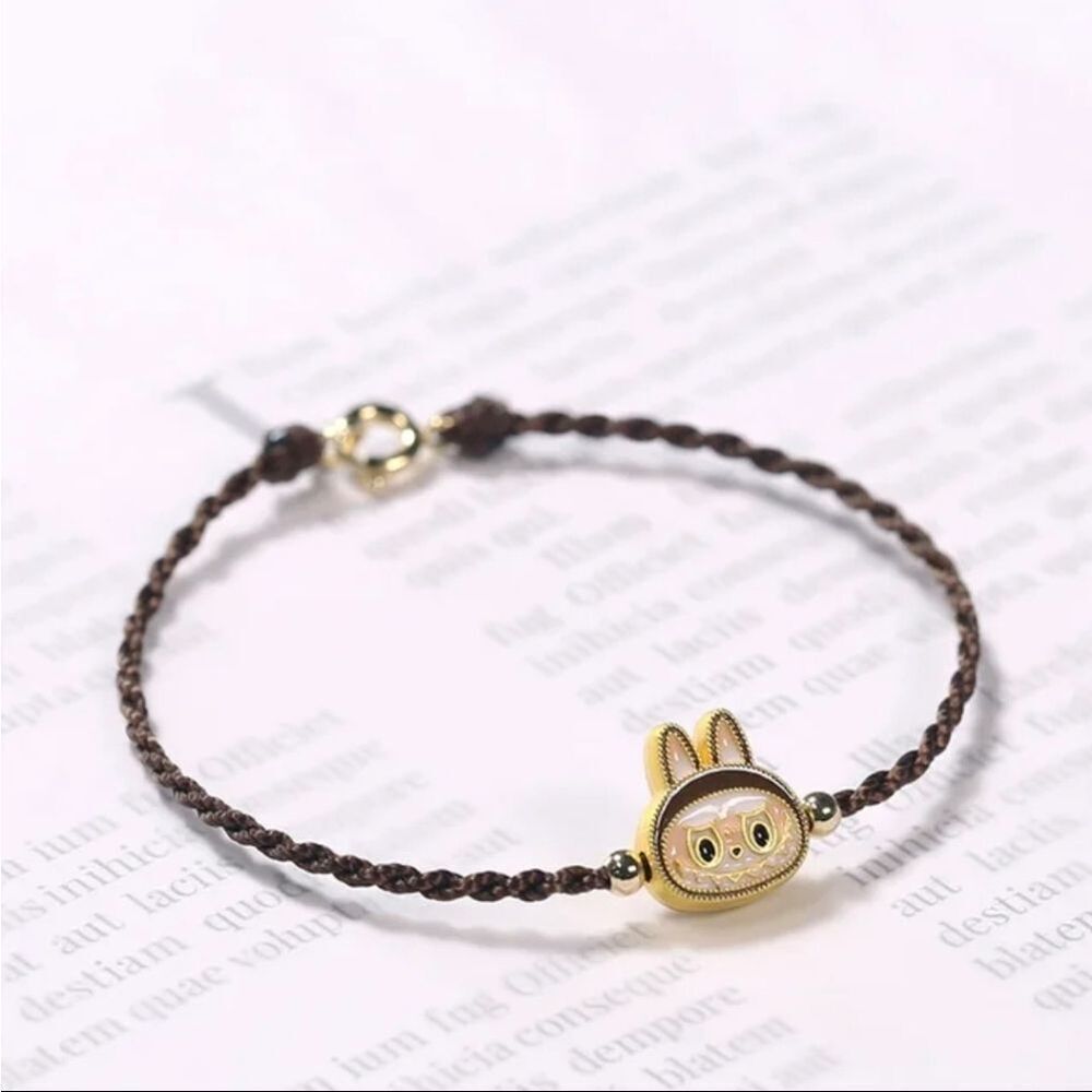 The Monsters Labubu Brown Head Bracelet